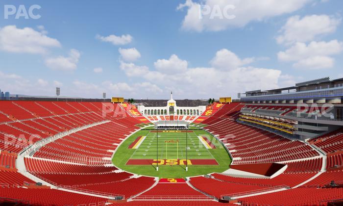 Los Angeles Memorial Coliseum - Section 314 Seat View