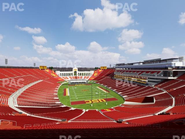 Los Angeles Memorial Coliseum - Section 315 Seat View