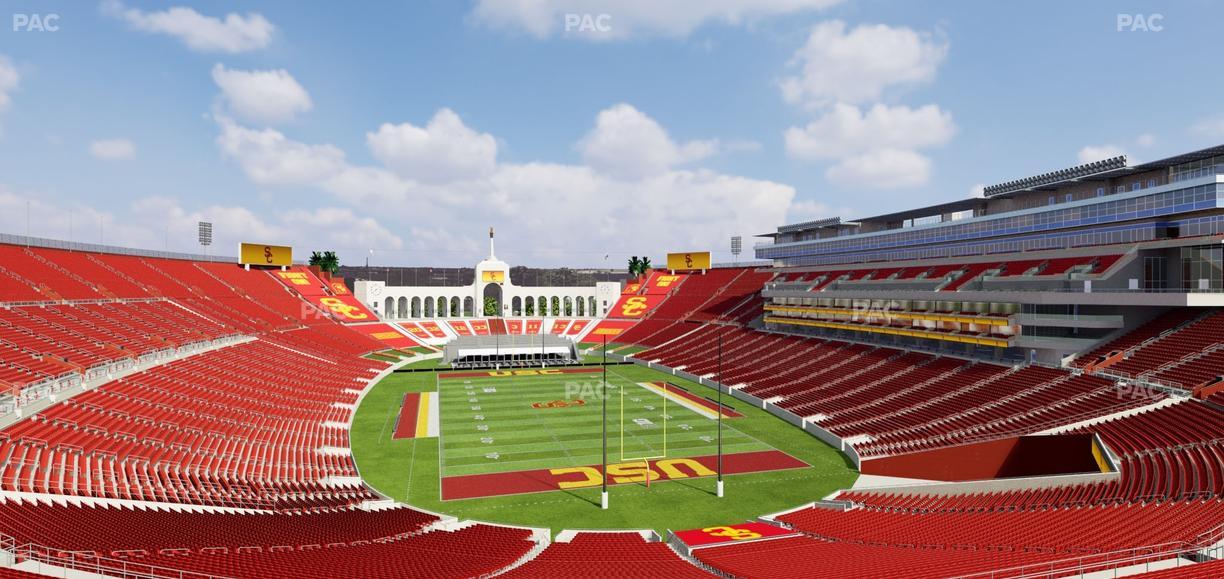 Los Angeles Memorial Coliseum - Section 315 Seat View