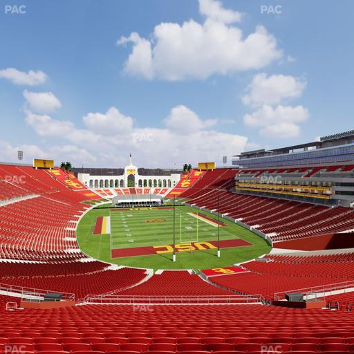 Los Angeles Memorial Coliseum - Section 315 Seat View