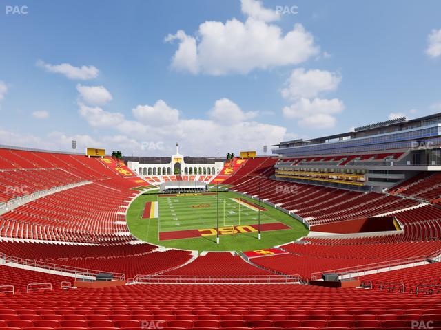 Los Angeles Memorial Coliseum - Section 315 Seat View