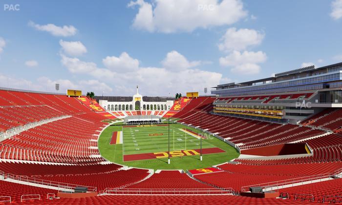 Los Angeles Memorial Coliseum - Section 315 Seat View