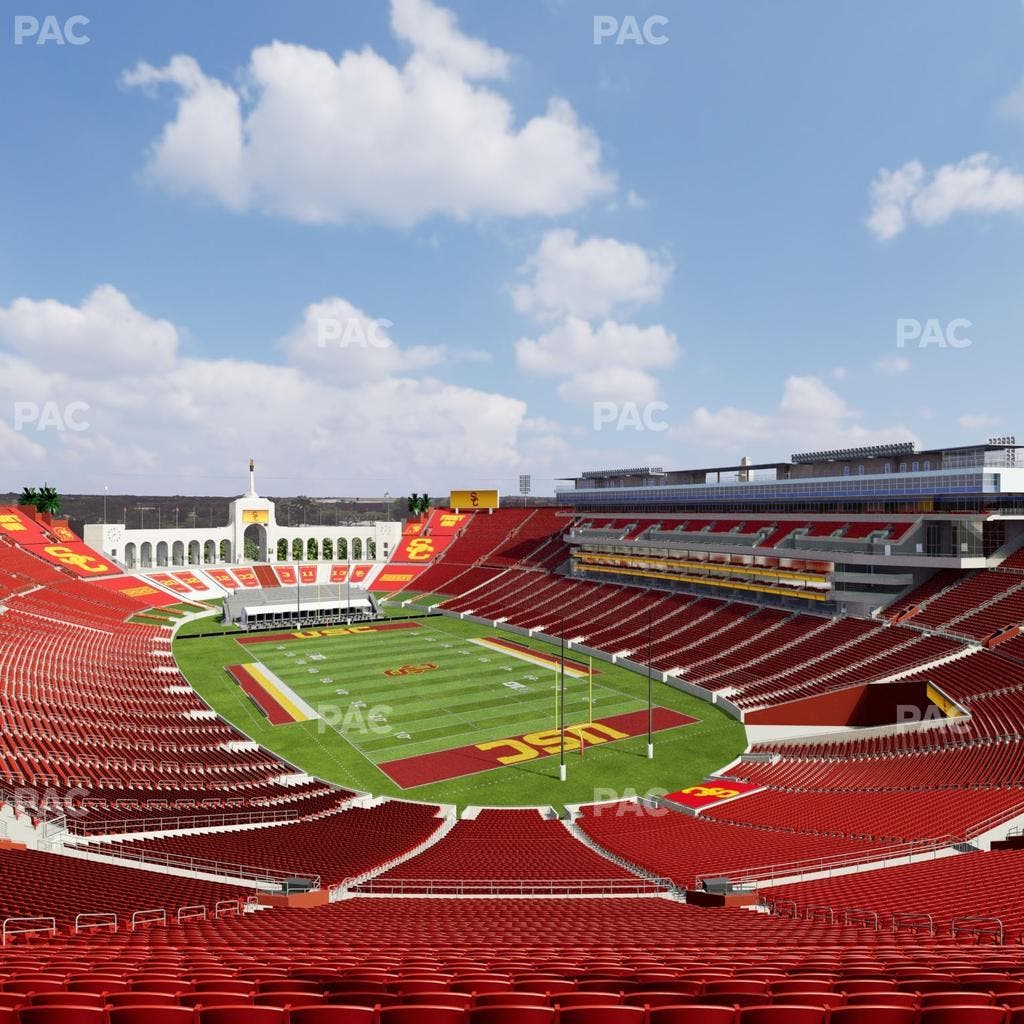 Los Angeles Memorial Coliseum - Section 316 Seat View
