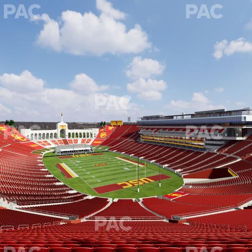 Los Angeles Memorial Coliseum - Section 316 Seat View