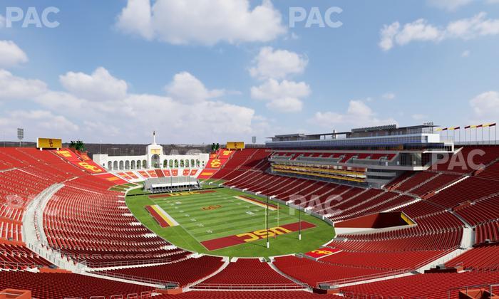 Los Angeles Memorial Coliseum - Section 316 Seat View