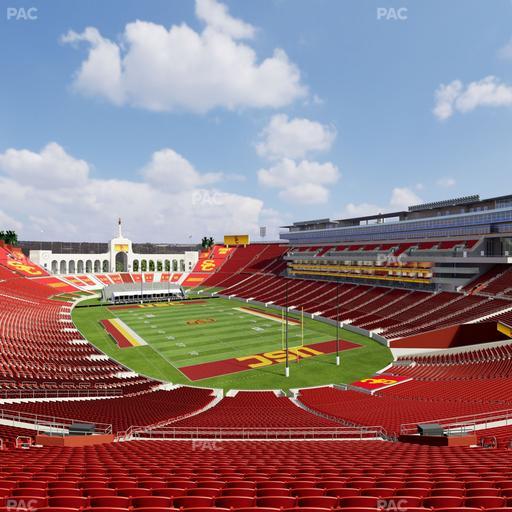 Los Angeles Memorial Coliseum - Section 316 Seat View