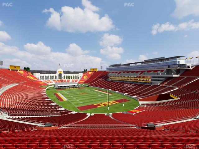 Los Angeles Memorial Coliseum - Section 316 Seat View