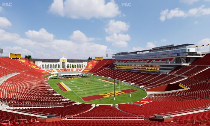 Los Angeles Memorial Coliseum - Section 316 Seat View