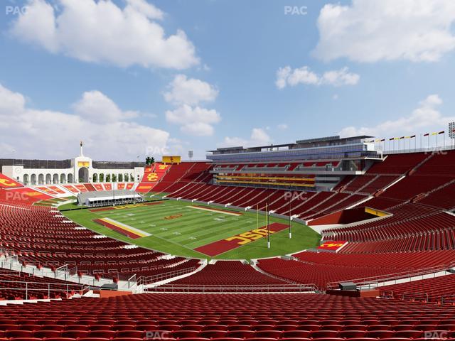 Los Angeles Memorial Coliseum - Section 317 Seat View