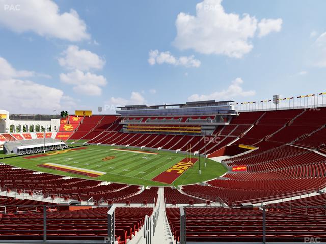 Los Angeles Memorial Coliseum - Section 318 Seat View