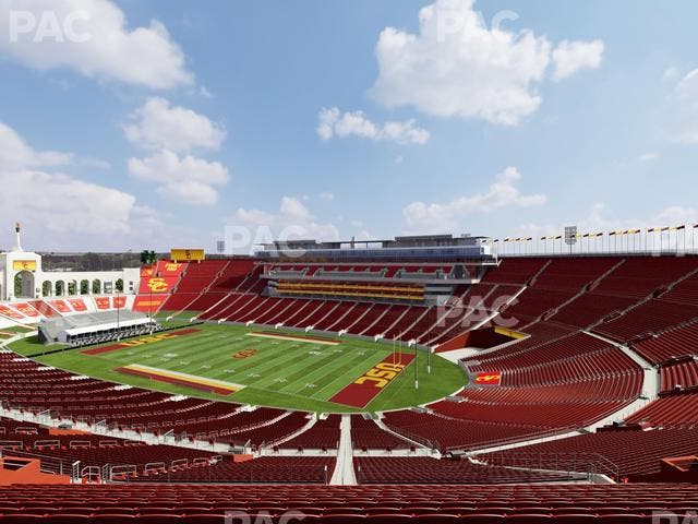 Los Angeles Memorial Coliseum - Section 318 Seat View