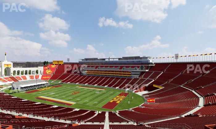 Los Angeles Memorial Coliseum - Section 318 Seat View