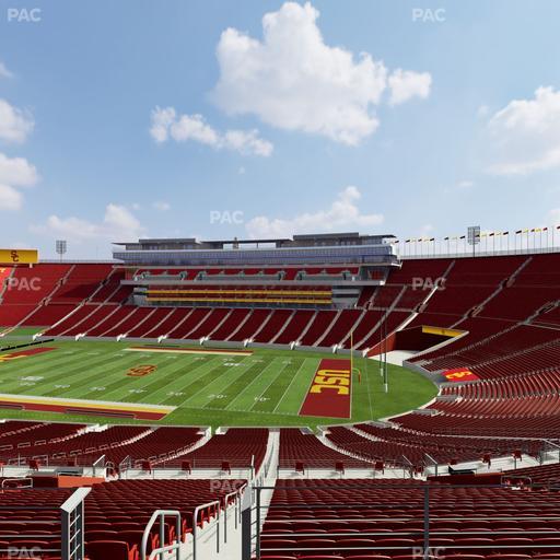 Los Angeles Memorial Coliseum - Section 319 Seat View
