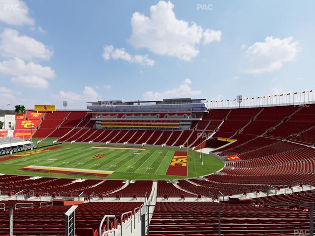 Los Angeles Memorial Coliseum - Section 319 Seat View