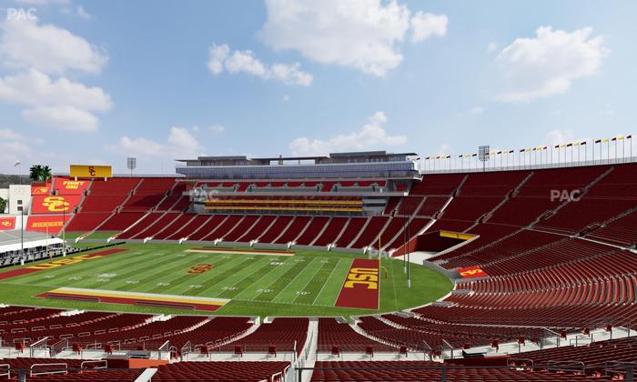 Los Angeles Memorial Coliseum - Section 319 Seat View