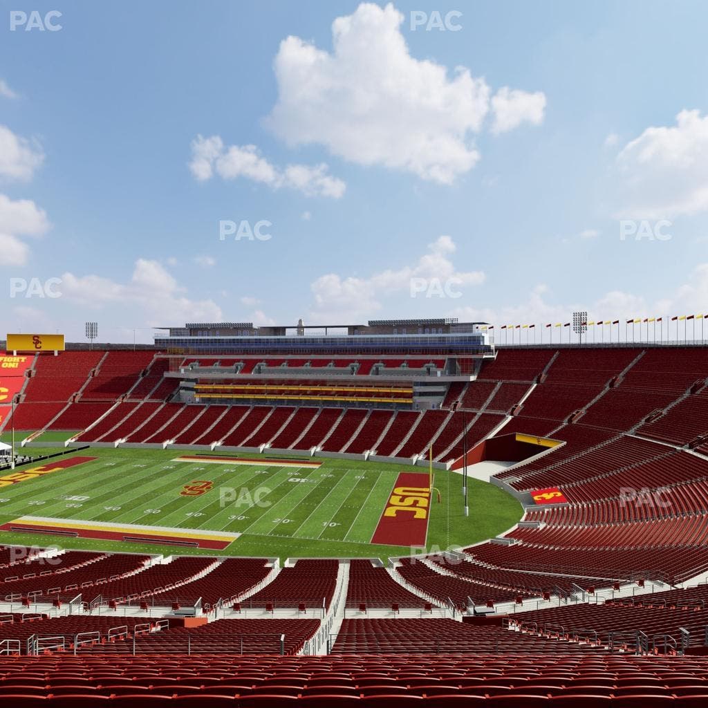 Los Angeles Memorial Coliseum - Section 319 Seat View