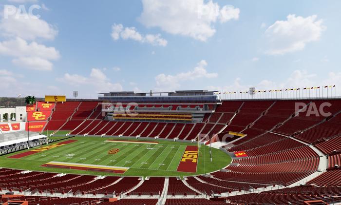 Los Angeles Memorial Coliseum - Section 319 Seat View