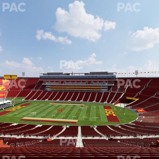 Los Angeles Memorial Coliseum - Section 320 Seat View