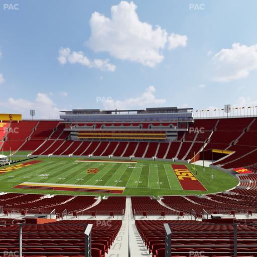 Los Angeles Memorial Coliseum - Section 320 Seat View