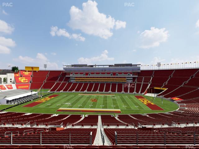 Los Angeles Memorial Coliseum - Section 321 Seat View