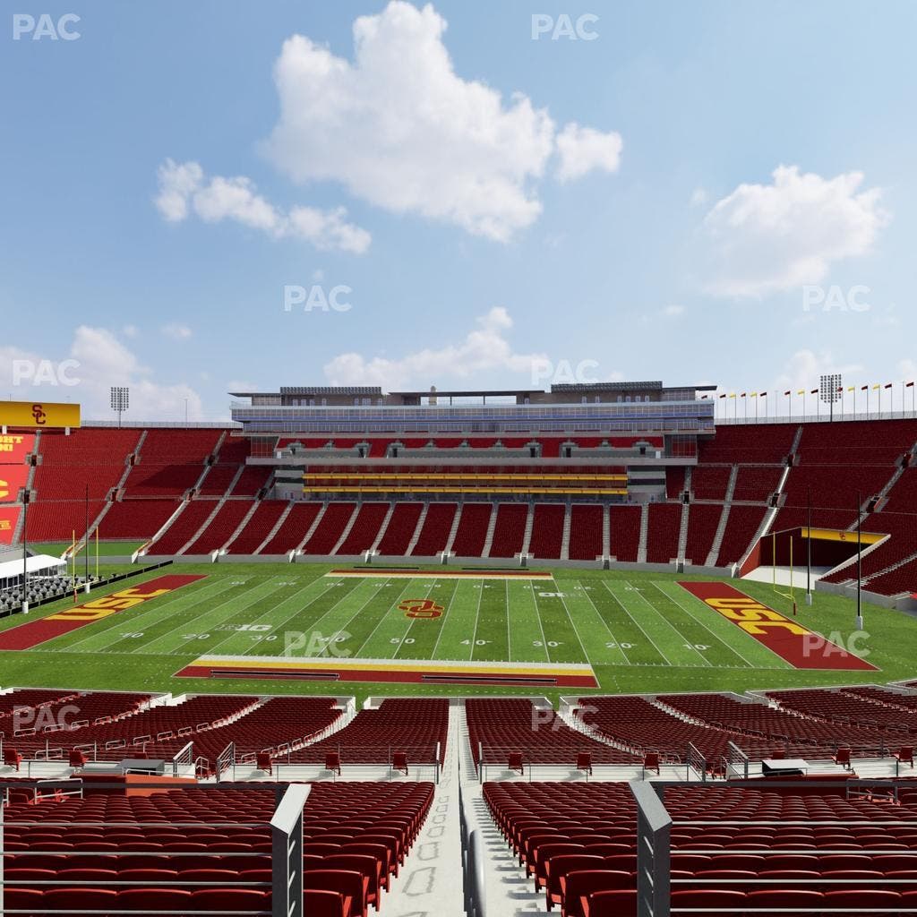 Los Angeles Memorial Coliseum - Section 321 Seat View