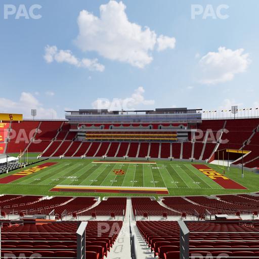 Los Angeles Memorial Coliseum - Section 321 Seat View