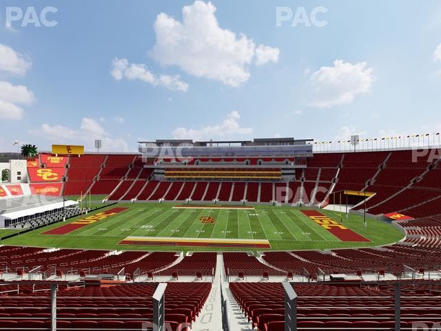 Los Angeles Memorial Coliseum - Section 321 Seat View
