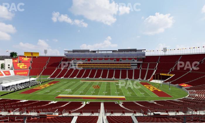 Los Angeles Memorial Coliseum - Section 321 Seat View