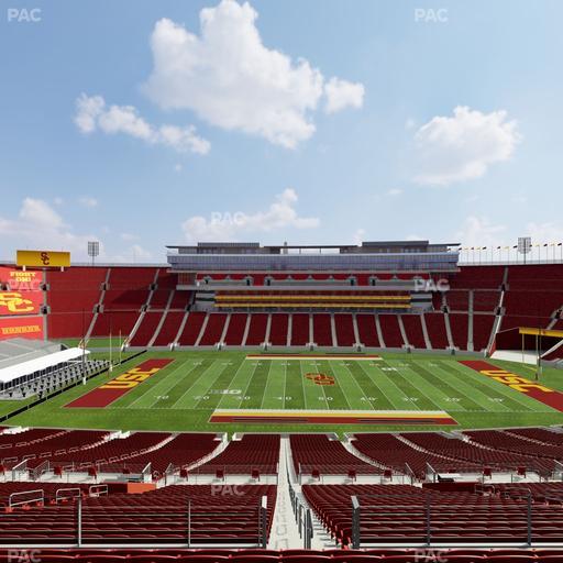 Los Angeles Memorial Coliseum - Section 322 Seat View