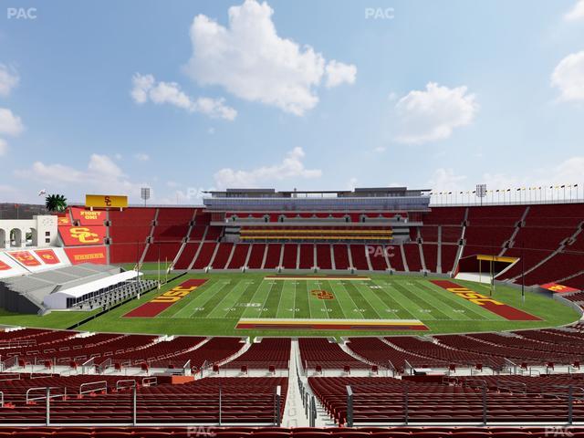 Los Angeles Memorial Coliseum - Section 322 Seat View