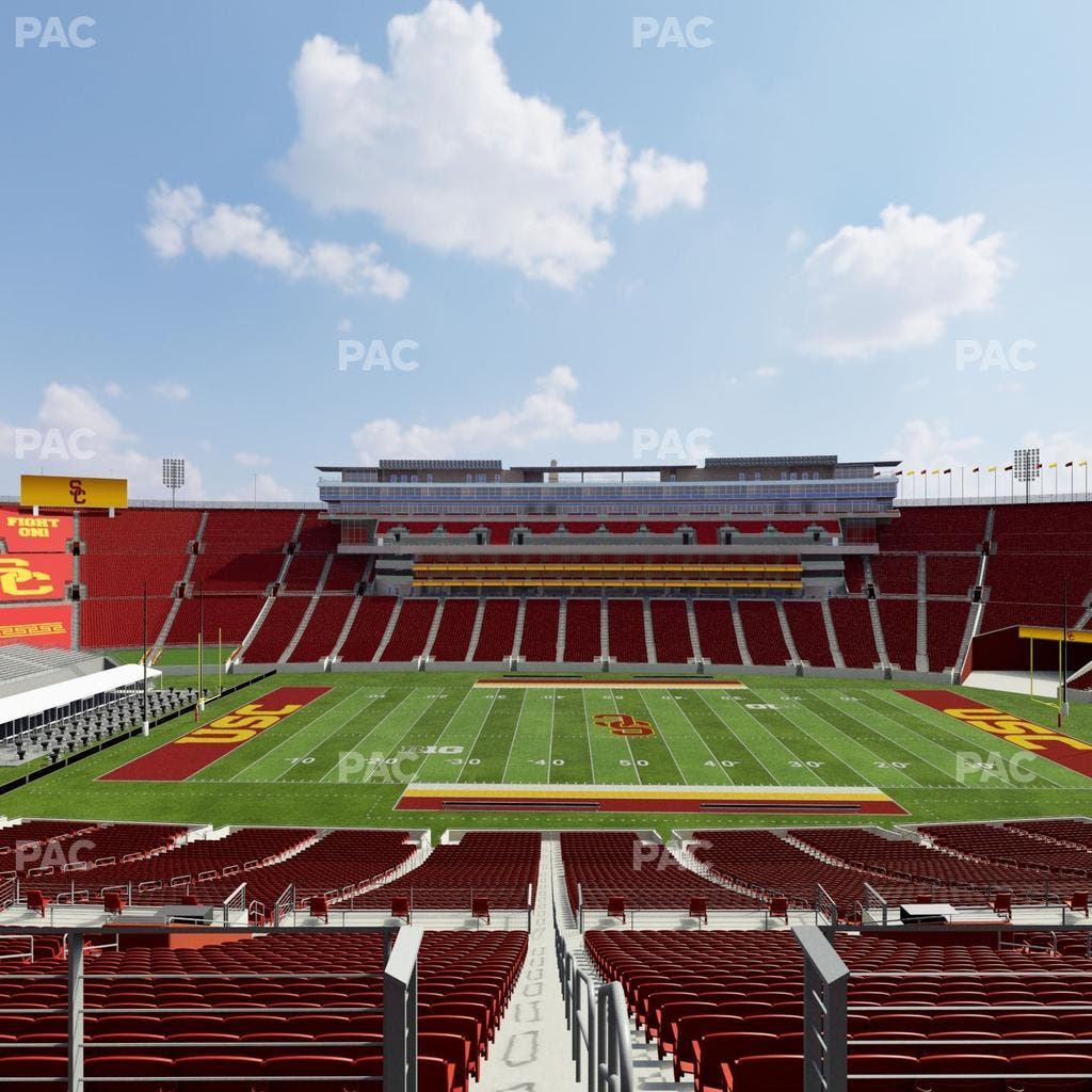 Los Angeles Memorial Coliseum - Section 322 Seat View
