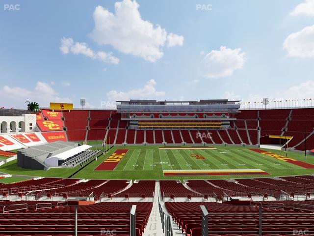 Los Angeles Memorial Coliseum - Section 323 Seat View