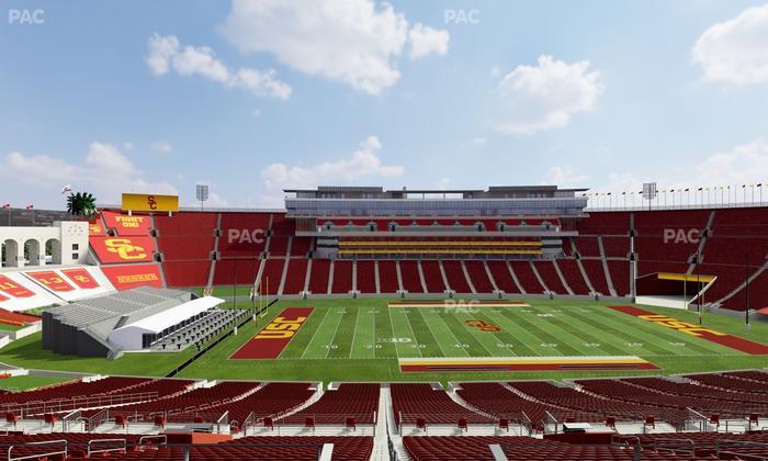 Los Angeles Memorial Coliseum - Section 323 Seat View