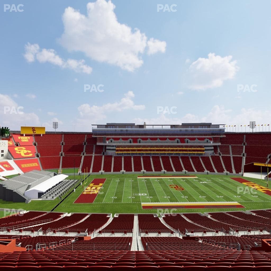 Los Angeles Memorial Coliseum - Section 323 Seat View