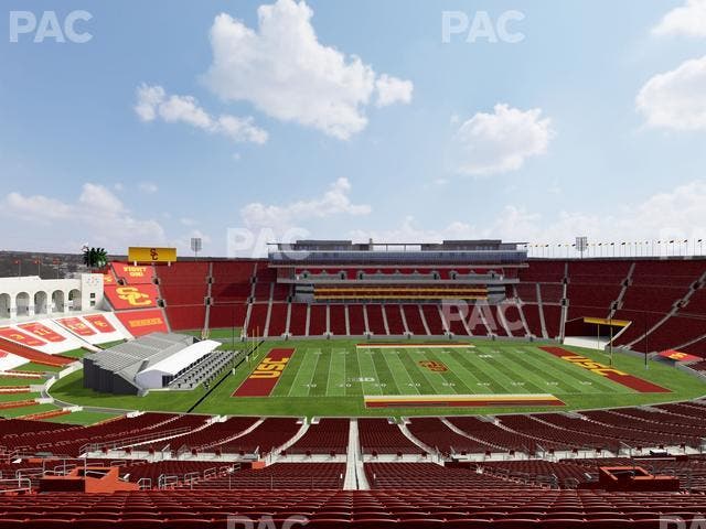 Los Angeles Memorial Coliseum - Section 323 Seat View