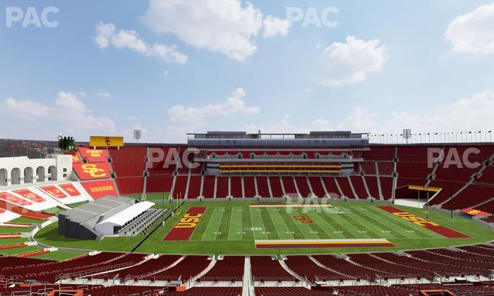 Los Angeles Memorial Coliseum - Section 323 Seat View