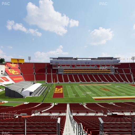 Los Angeles Memorial Coliseum - Section 324 Seat View