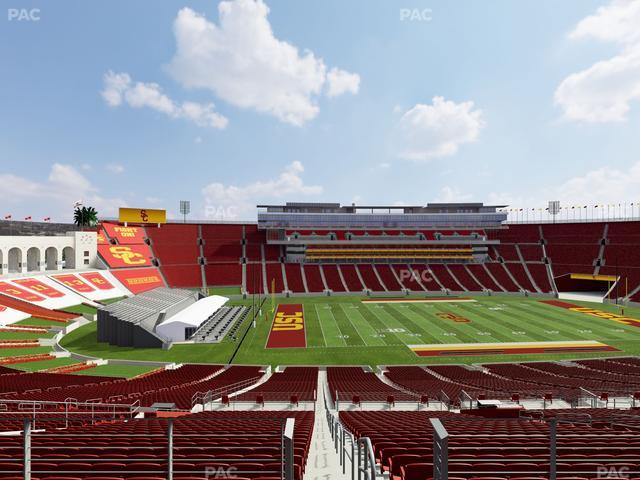 Los Angeles Memorial Coliseum - Section 324 Seat View