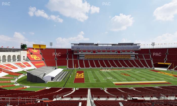 Los Angeles Memorial Coliseum - Section 324 Seat View