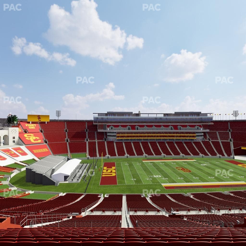 Los Angeles Memorial Coliseum - Section 324 Seat View