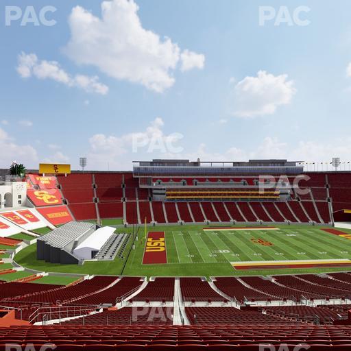 Los Angeles Memorial Coliseum - Section 324 Seat View