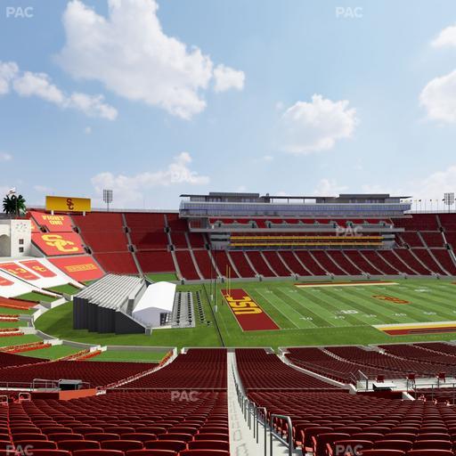 Los Angeles Memorial Coliseum - Section 325 Seat View