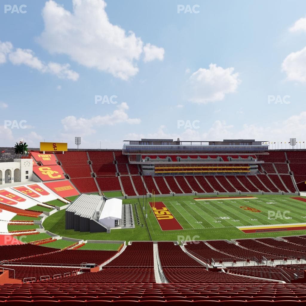Los Angeles Memorial Coliseum - Section 325 Seat View