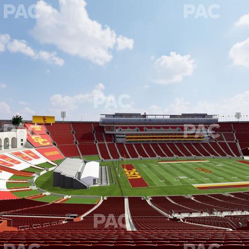 Los Angeles Memorial Coliseum - Section 325 Seat View