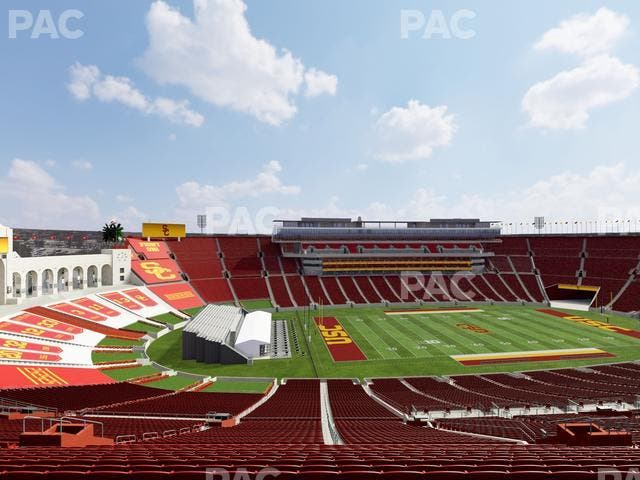 Los Angeles Memorial Coliseum - Section 325 Seat View
