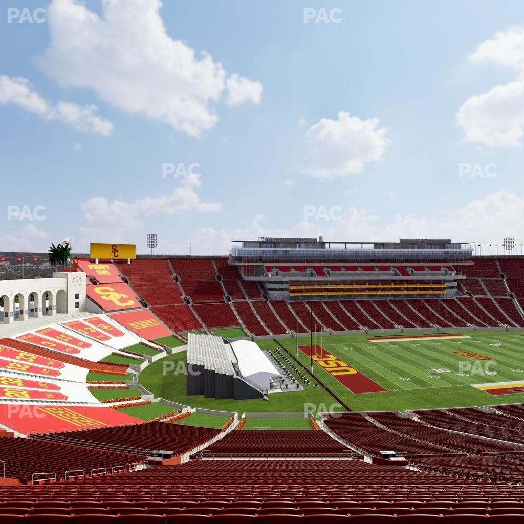 Los Angeles Memorial Coliseum - Section 326 Seat View