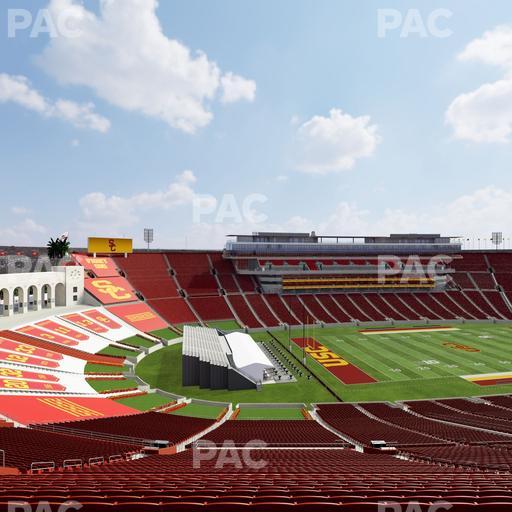 Los Angeles Memorial Coliseum - Section 326 Seat View