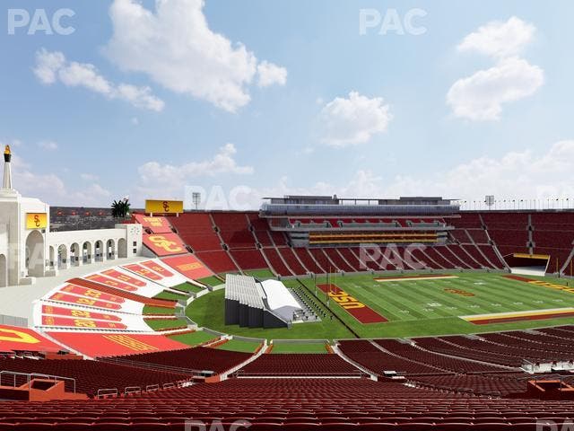 Los Angeles Memorial Coliseum - Section 326 Seat View