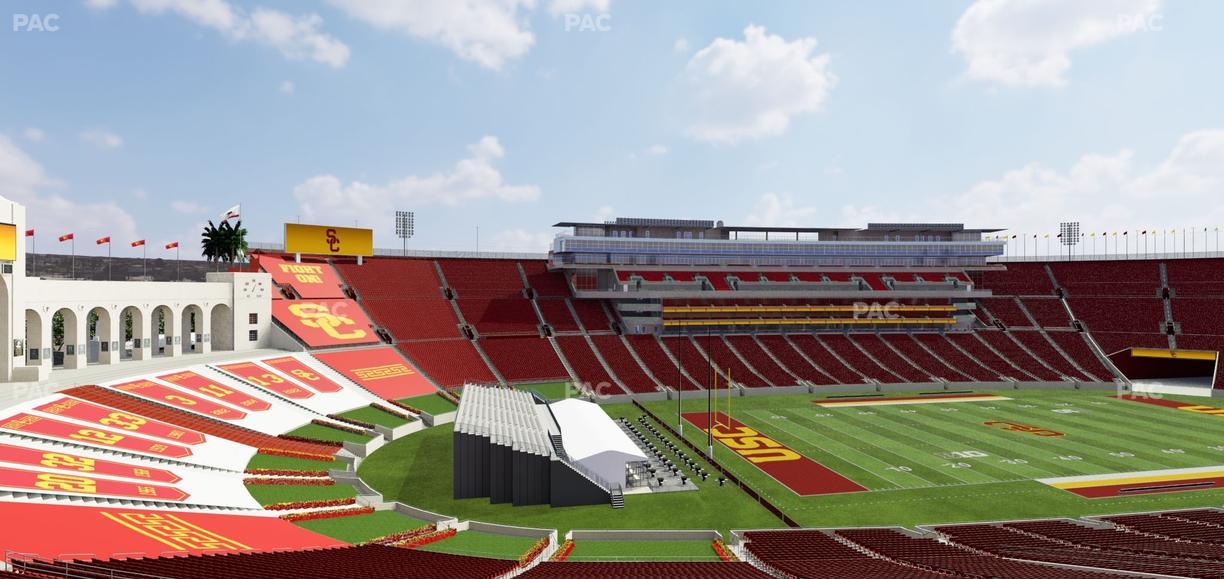 Los Angeles Memorial Coliseum - Section 326 Seat View