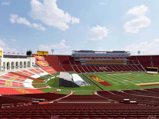 Los Angeles Memorial Coliseum - Section 326 Seat View